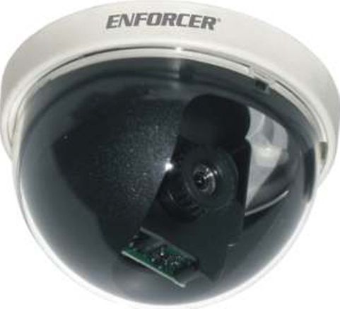 Seco-Larm EV-122B-4 Indoor B/W Dome Security Camera, 100mA Power consumption, 4.3mm Lens, 420 TV lines Resolution, 1/3