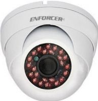 Seco-Larm EV-2726-NFWQ Vandal Rollerball Dome Cameras -  3X Series, Sony Effio-P DSP, Color 1/3" Sony EXview HAD II CCD, 700 TV lines Horiz. Resolution, 0.02 Lux LEDs off, 0.0 Lux LEDs on Minimum Illumination, 4~9mm, F1.6 Lens, 36 Number of IR LEDs, 100ft - 30m Max. LED Range, 768x494 pixels Picture Elements, Internal Sync, 1.0Vp-p composite output, 75 ohm Video Output, Auto Gain Control, 0.45 Gamma Correction, White Finish , UPC 676544014782 (EV2726NFGQ EV-2726-NFWQ EV 2726 NFGQ) 