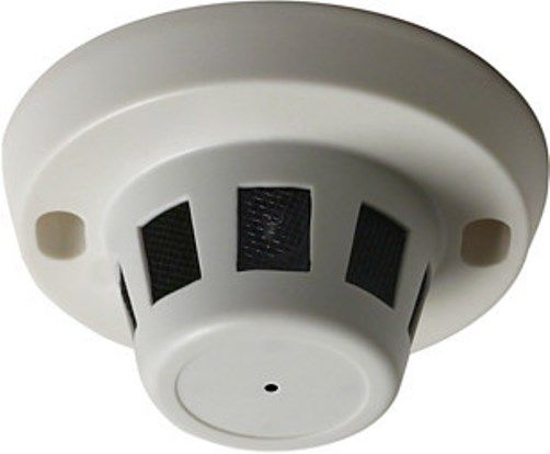 Seco-Larm EV-6620-N3WQ ENFORCER Covert Color Ceiling Mount Camera, Smoke-Detector Style Housing, 1/3