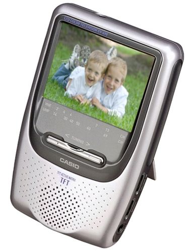 Casio EV-680 3" TFT Anti-Glare Screen, Portable Television with Headphones (mono jack) (EV680 EV 680 EV-68 EV68)