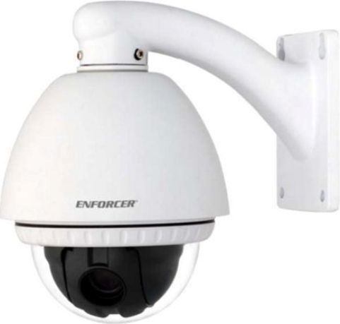Seco-Larm EV-7105-NPEQ Outdoor Day/Night PTZ Security Camera, 3.8mm wide ~ 38mm tele lens, 1/4