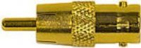 Seco-Larm EVA-CB0R1Q BNC-to-RCA Connector, For connecting video baluns to RCA jacks, Gold-plated for added reliability and longer life (EVACB0R1Q EVA CB0R1Q)  