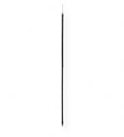 Everhardt Model SOTT3-B 1-1/2 Wave 3' CB Antenna (Black); Flexible material to help prevent breakage; S.W.R. below 1.5 to 1 across all 40 channels; Pretuned for CB radio frequencies; Protective covering reduces static; Made in USA (1-1/2 WAVE 3' CB ANTENNA BLACK EVERHARDT SOTT3-B EVERHARDT-SOTT3B EVERHARDTSOTT3B) 
