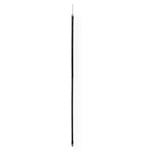 Everhardt Model SOTT3-B 1-1/2 Wave 3' CB Antenna (Black); Flexible material to help prevent breakage; S.W.R. below 1.5 to 1 across all 40 channels; Pretuned for CB radio frequencies; Protective covering reduces static; Made in USA (1-1/2 WAVE 3' CB ANTENNA BLACK EVERHARDT SOTT3-B EVERHARDT-SOTT3B EVERHARDTSOTT3B)