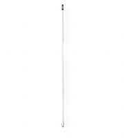 Everhardt Model TSM2-W 2' 3/4 Wave Super Flex CB Antenna (White); 3/4 Wave "Super Flex"; Rated: 1000 Watts; 1/4" fiberglass rod with flexible material to help prevent breakage; S.W.R. below 1.5 to 1 across all 40 channels; Made in USA (2 FOOT 3/4 WAVE CB ANTENNA WEATHER TRAP 3/8"X24" BASE EVERHARDT TSM2-W EVERHARDT-TSM2W EVERHARDTTSM2W) 