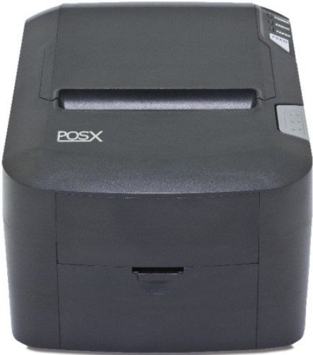 POS-X EVO-PT3-1GUE EVO Green Direct Thermal Receipt Printer (USB and Ethernet Interfaces with Ethernet and USB Cable), Black, 7.9