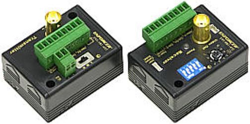 Seco-Larm EVT-AB1 ENFORCER Active Video Balun Set, Transmits a monochrome video signal up to 1.5 miles (2.4km) or color up to 0.9 miles (1.5km), 12VDC power - adapter included, or optional 24VAC transformer, Uses low-cost Cat5e/6 cable instead of costly coaxial cables, Includes a BNC connector and terminal blocks (EVTAB1 EVT AB1) 