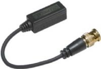 Seco-Larm EVT-PBP-V1TQ Passive Video Balun with Pigtail Connector, 1.0Vp-p Maximum Input, Less Than 2dB per pair from DC~5MHz Insertion Loss, More Than -15dB from DC~5MHz Return Loss, Transmits a monochrome video signal up to 2,000ft - 610m or color up to 1,300ft - 400m, Passive operation - No external power required, Uses low-cost CAT2 to CAT6 cable instead of costly coax, UPC 676544001812 (EVTPBPV1TQ EVT-PBP-V1TQ EVT PBP V1TQ) 