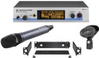 Sennheiser ew 500-965 G3-G Evolution G3 Series Wireless Handheld Microphone System with e965 Capsule and Frequency G, Frequency range 566 - 608 MHz, Switching bandwidth 42 MHz, Peak deviation +/-48 kHz, Frequency response (microphone) 80 - 18000 Hz, 1680 tunable UHF frequencies for interference-free reception (EW500965G3G EW-500-965G3-G EW500-965G3G EW500-965G3-B EW500-965G3 503499) 