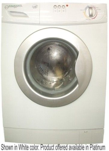 Equator EW620/P Washer, Platinum, 14 lbs Capacity, 10 Wash Programs, 1000 rpm Spin Sed, Half Load Option, Automatic Additive Dispenser, Pre-Wash Function, Self Cleaning Pump, 330W / 850W Main Motor, 115V 60Hz 15 amp (EW620P EW620-P EW620 EW-620-P EW-620 EW 620)