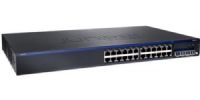 Juniper Networks EX2200-24P-4G Certified Pre-Owned 24-Port Ethernet Switch, 4 x Gigabit Ethernet Expansion Slot, 512 MB Standard Memory, 1 GB Flash Memory, Data Rate 56 Gbps, Throughput 42 Mpps (wire speed), Junos Operating System, sFlow Traffic Monitoring, 8 QoS Queues/Port, 16000 MAC Addresses, 9216 Bytes Jumbo Frames, UPC 832938043336 (EX220024P4G EX220024P-4G EX2200-24P4G) 