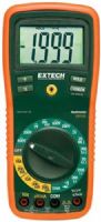 Extech EX410A-NIST Eight-Function True RMS Professional MultiMeter with Certificate Traceable to NIST; Large-digit Backlit LCD; Averaging DMM with 8 Functions and 0.5% Basic Accuracy; AC/DC Voltage & Current, Resistance, Temperature, Diode/Continuity; Input Fuse Protection and Mis-connection Warning; 10A max Current; UPC 793950384336 (EX410ANIST EX410A NIST EX-410A-NIST) 