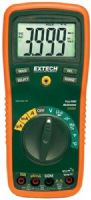 Extech EX430A True RMS Professional MultiMeter; Large Backlit LCD Display with Easy-to-read 1" Digits; True RMS DMM with 11 Functions and 0.3% Basic Accuracy; AC/DC Voltage & Current, Resistance, Capacitance, Frequency, Temperature, Diode/Continuity, Duty Cycle; Input Fuse Protection and Mis-connection Warning; UPC 793950384329 (EX-430A EX 430A EX-430-A EX430) 