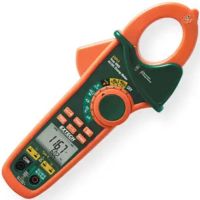 Extech EX613-NIST Dual Input Clamp Meter 400A + NCV with NIST Certificate; True RMS measurements for accurate AC Voltage and Current measurements; Dual type K thermocouple input with Differential Temperature function (T1, T2, T1-T2); Built-in non-contact Voltage detector with LED alert; DC uA multimeter function for HVAC flame rod Current measurements; UPC: 793950376133 (EXTECHEX613NIST EXTECH EX613-NIST TRUE RMS MULTIMETER NIST) 