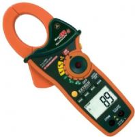 Extech EX840-NISTL AC/DC True RMS Clamp/DMM 1000A + IR Thermometer with Limited Certificate; Built-in non-contact IR Thermometer design with laser pointer; METERLiNK Wireless communication with FLIR Thermal Imaging Cameras (b60, i60, B-Series, and T-Series); CAT IV safety rating for industrial applications; True RMS Current and Voltage measurements; Peak hold captures inrush currents and Transients; UPC: 793950398401 (EXTECHEX840NISTL EXTECH EX840-NISTL RMS CLAMP THERMOMETER) 