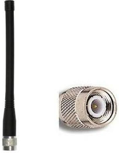 Antenex Laird EXB118TN TNC/Male Tuf Duck Antenna, VHF Band, 118-127MHz Frequency, Unity Gain, Vertical Polarization, 50 ohms Nominal Impedance, 1.5:1 Max VSWR, 50W RF Power Handling, TNC/Male Connector, 7.8