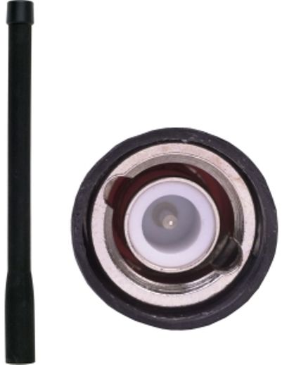 Antenex Laird EXB144BNX BNC/Male Tuf Duck Antenna, VHF Band, 144-148MHz Frequency, Unity Gain, Vertical Polarization, 50 ohms Nominal Impedance, 1.5:1 Max VSWR, 50W RF Power Handling, Covered BNC/male Connector, 6.25-6.9