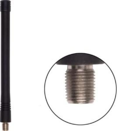 Antenex Laird EXB144KR KR Connector Tuf Duck Antenna, VHF Band, 144-148MHz Frequency, Unity Gain, Vertical Polarization, 50 ohms Nominal Impedance, 1.5:1 Max VSWR, 50W RF Power Handling, KR Connector, 6.25-6.9