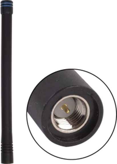 Antenex Laird EXB148SM SMA/Male Tuf Duck Antenna, VHF Band, 148-155MHz Frequency, Unity Gain, Vertical Polarization, 50 ohms Nominal Impedance, 1.5:1 Max VSWR, 50W RF Power Handling, SMA/Male Connector, 6