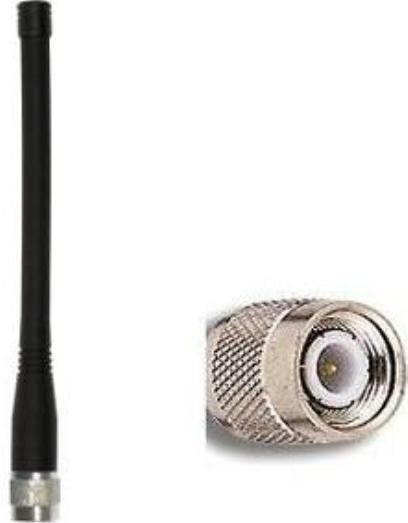 Antenex Laird EXB155TN TNC/Male Tuf Duck Antenna, VHF Band, 155-164MHz Frequency, Unity Gain, Vertical Polarization, 50 ohms Nominal Impedance, 1.5:1 Max VSWR, 50W RF Power Handling, TNC/Male Connector, 6