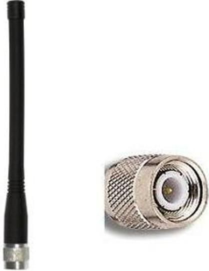 Antenex Laird EXB161TN TNC/Male Tuf Duck Antenna, VHF Band, 161-174MHz Frequency, Unity Gain, Vertical Polarization, 50 ohms Nominal Impedance, 1.5:1 Max VSWR, 50W RF Power Handling, TNC/Male Connector, 5.9