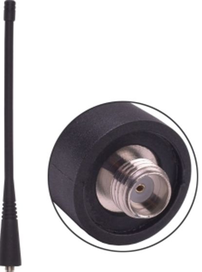 Antenex Laird EXC406SFU SFU Tuf Duck Antenna, UHF Band, 406-420MHz Frequency, 413 Center Frequency, Vertical Polarization, 50 ohms Nominal Impedance, 1.5:1 Max VSWR, 50W RF Power Handling, SFU Connector, 6