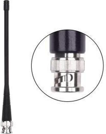Antenex Laird EXC420BN BNC/Male Tuf Duck Antenna, UHF Band, 420-450MHz Frequency, 435 Center Frequency , Vertical Polarization, 50 ohms Nominal Impedance, 1.5:1 Max VSWR, 50W RF Power Handling, BNC/male Connector, 6