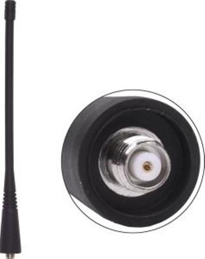 Antenex Laird EXC420SF SMA/Female Tuf Duck Antenna, UHF Band, 420-450MHz Frequency, 435 Center Frequency, Vertical Polarization, 50 ohms Nominal Impedance, 1.5:1 Max VSWR, 50W RF Power Handling, MX Connector, 6
