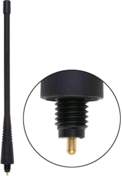 Antenex Laird EXC450MX MX Connector Tuf Duck Antenna, 450-470MHz Frequency, 460 MHz Center Frequency, UHF Band, Unity Gain, Vertical Polarization, 50 ohms Nominal Impedance, 1.5:1 Max VSWR, 50W RF Power Handling, MX Connector, 6
