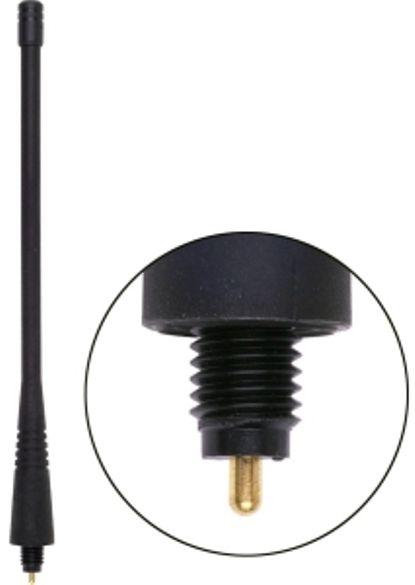 Antenex Laird EXC470MX MX Connector Tuf Duck Antenna, UHF Band, 470-512MHz Frequency, 491 Center Frequency, Vertical Polarization, 50 ohms Nominal Impedance, 1.5:1 Max VSWR, 50W RF Power Handling, MX Connector, 6