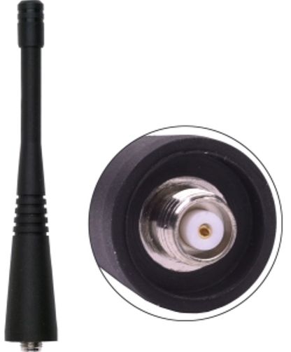Antenex Laird EXC806SFU SMA/Female Special Tuf Duck Antenna, 806-866MHz Frequency, 836MHz Center Frequency, Unity Gain, Vertical Polarization, 50 ohms Nominal Impedance, 1.5:1 Max VSWR, 50W RF Power Handling, Special SMA/Female Connector, 4