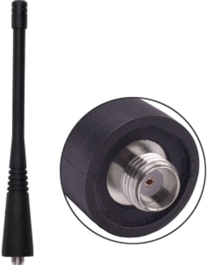 Antenex Laird EXC821SFJ SFJ Connector Tuf Duck Antenna, 821-902MHz Frequency, 861.5 MHz Center Frequency, Unity Gain, Vertical Polarization, 50 ohms Nominal Impedance, 1.5:1 Max VSWR, 50W RF Power Handling, SFJ Connector, 4
