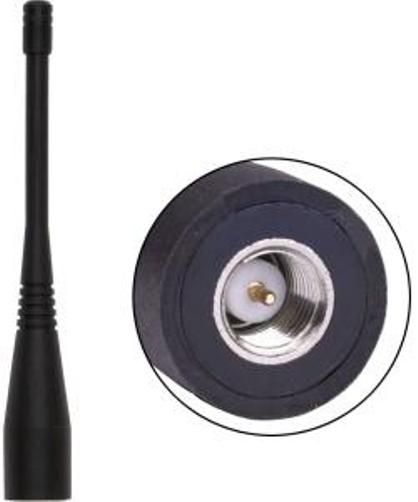 Antenex Laird EXC821SM SMA/Male Tuf Duck Antenna, 821-902MHz Frequency, 861.5 MHz Center Frequency, Unity Gain, Vertical Polarization, 50 ohms Nominal Impedance, 1.5:1 Max VSWR, 50W RF Power Handling, SMA/Female Connector, 4