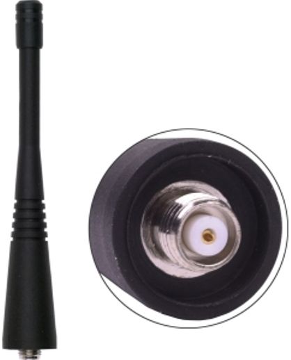 Antenex Laird EXC902SF SMA/Female Connector Tuf Duck Antenna, 902-970MHz Frequency, 936 MHz Center Frequency, Unity Gain, Vertical Polarization, 50 ohms Nominal Impedance, 1.5:1 Max VSWR, 50W RF Power Handling, SMA/Female Connector, 4