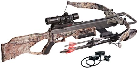Excalibur 3500 Matrix 355 Crossbow with Compact Recurve Technology, Realtree Xtra, 355 FPS Velocity, 240 lbs. Draw Weight, 12.2