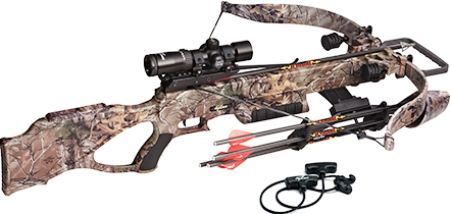 Excalibur 3800 Matrix 380 Realtree Xtra 260lb Crossbow Package, 380 FPS Velocity, 260 lbs. Draw Weight, 13.1
