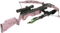 Excalibur 6700 Vixen II Power-Packed Hunting Crossbow, Pink, 285 FPS Velocity, 150 lbs. Draw Weight, 13.5" Power Stroke, 35.5" Overall Length, 20" Arrow Length, 325 Grains Arrow Weight, Traditional Stock, Realtree Hardwoods HD Finish, Weight 5.9 lbs., UPC 626192067005 (EXCALIBUR6700 EXCALIBUR-6700) 