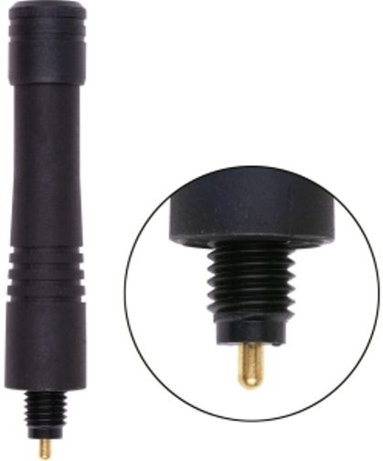 Antenex Laird EXD450MD MD Tuf Duck Antenna, 450-470MHz Frequency, 460 MHz Center Frequency, UHF Band, Vertical Polarization, 50 ohms Nominal Impedance, 1.5:1 Max VSWR, 50W RF Power Handling, MD Connector, 3