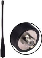 Antenex Laird EXE902SFU Two-Way Radio Antenna, 50 Watts RF Power Handing, Trunking Band, Frequency Range 902 - 960 MHz, 8.30 Inch Length, Vertical Polarization, Nominal Impedance 50 ohms, Max VSWR (at Resonance) 1.5:1, Injection molded 1/2 wave helical antenna, High durability, high efficiency, Textured finish with strain-relief base (EXE-902SFU EXE 902SFU EXE902-SFU EXE902 SFU) 
