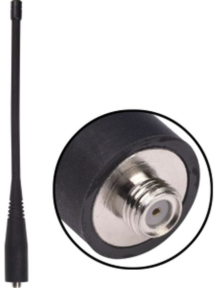 Antenex Laird EXP902SFU Special SMA/Female Tuf Duck Antenna, 902-960MHz Frequency, 1/2 Wave Type, Vertical Polarization, 931MHz Center Frequency, 2.5dB Gain, 50 ohms Nominal Impedance, 1.5:1 at Resonance Max VSWR, 50W RF Power Handling, Special SMA/Female Connector, 6.5
