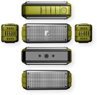 DreamWave EXPLORER Portable Bluetooth Speaker; Green; 15W Premium Hi-Fi Performance Speaker; IPX5 Water, Dust, Sand, Snow Protection; Bluetooth CSR 4.0 + EDR, A2DP AVRCP, APTX; UPC 752423792016 (EXPLORER EXPLORER-SPEAKER EXPLORER-BLUET EXPLORER BLUETOOTH EXPLORER-SPEAKER-BTOOTH EXPLORER-PORTABLE) 
