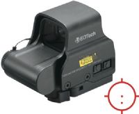 EOTech EXPS2-2 Holographic Weapon Sight (HWS), For Law Enforcement/Militar Use, Reticle is a 65MOA circle with 2 MOA aiming dot, Single transverse 123 battery to reduce sight length, Shortened base only requires at most 2 3/4 inch of rail space, Average battery life at brightness level 12 is roughly 500-600 hours, UPC 672294600268 (EXPS22 EXPS2 EXPS-22 EOEXPS22 EOEXPS2-2) 