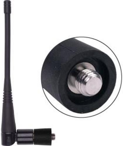 Antenex Laird EXR470MX MX Tuf Duck Antenna, UHF Band, 470 - 512MHz Frequency, 491 MHz Center Frequency, 2.5dB Gain, Vertical Polarization, 50 ohms Nominal Impedance, 1.5:1 at Resonance Max VSWR, 50W RF Power Handling, MX Connector, 6.62 - 6.95