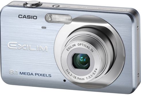 Casio EX-Z80BE Remanufactured EXILIM Zoom Digital Camera, Blue, 8.1 MegaPixels, 1/2.5-inch square pixel CCD Image Sensor, 2.6-inch wide TFT color LCD, 114,960 dots (479240), 12.4MB Built-in Flash Memory, Focal Length f=6.3 to 18.9mm/Approx. 38 to 114mm, 3X Optical Zoom, 4X Digital Zoom (12X in combination with optical zoom) (EXZ80BE EX Z80BE EXZ-80BE EX-Z80 EXZ80)