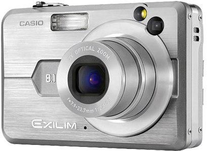 Casio Exilim EX-Z850 Digital Camera, 8.1MP, 3x Optical Zoom, Super Life Battery allows up to approximately 440 still images per charge on CIPA standards, Anti Shake DSP (EXZ850 EX Z850)  