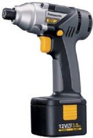 Panasonic EY6506NQKW Impact Driver 12V 3.0Ah NiMH, Speeds 0-2800 rpm variable, High Power 867 in.lbs of torque (EY6506 NQKW EY6506-NQKW EY-6506-NQKW EY 6506 NQKW) 