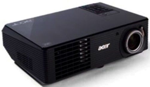 Acer EY.J8901.009 Model X1260P DLP Multimedia Projector, Black, 2400 ANSI Lumens, Contrast 2700:1, Aspect 4:3 (native), 16:9, Screen Size (Diagonal) 23