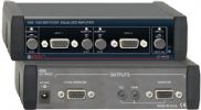 Radio Design Labs EZ-VM22E VGA/XGA Switcher/Equalized Amplifier - 2 Inputs, 2 Outputs; Inputs and Outputs on HD15 Female Connectors; Two Front-Panel Switch-Selectable Inputs; Wide RGB Bandwidth > 400 MHz Loaded; High Resolution Compatibility VGA through QXGA; Power: 24VDC power supply current, 70mA (idle), 80mA (maximum); Dimensions (HxWxD): 5.75 x 5" (WxD), Height not specified by manufacture; Package Weight: 1.5 lb; Box Dimensions (LxWxH): 10.1 x 7.5 x 2.4" (EZVM22E EZ-VM22E EZ-VM22E) 