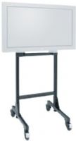 Jelco EZ-MOBILE Wheeled Mobile Cart Floor Stand for Plasma Monitors and LCD Displays, Handles flat screen displays 30"- 50" diagonal, Landscape or portrait, Maximum weight capacity 150 lbs, Will accommodate all mounting brackets using 16" on center mounting (EZMOBILE EZ MOBILE) 