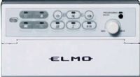 Elmo 1308 model CRC-1 Switcher , One-touch A/V control, Bi-directional RS-232 or IR communication, Microphone input with "ducking" feature that avoids frequency clashes in your mix, improving audibility, Pre-programmed IR codes for 8 leading projector manufacturers, Surface mount design for easy integration, UPC 008404102986 (ELMO1308 ELMO-1308 ELMO 1308 CRC1 CRC-1 CRC 1) 